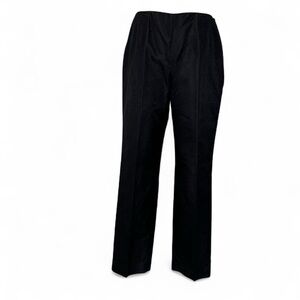 Ann Taylor 100% Silk Black Tailored Pants 8